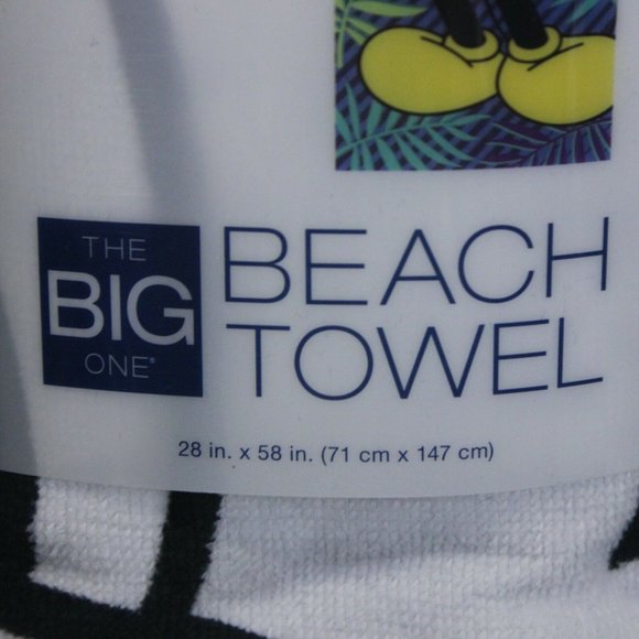 The Big One Bath Disneys Mickey Mouse Kids Beach Towel The Big One